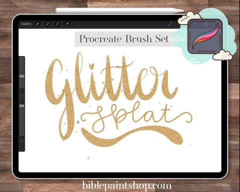 Procreate Brush Bundle | All Glitter Brushes - Bible Paintshop